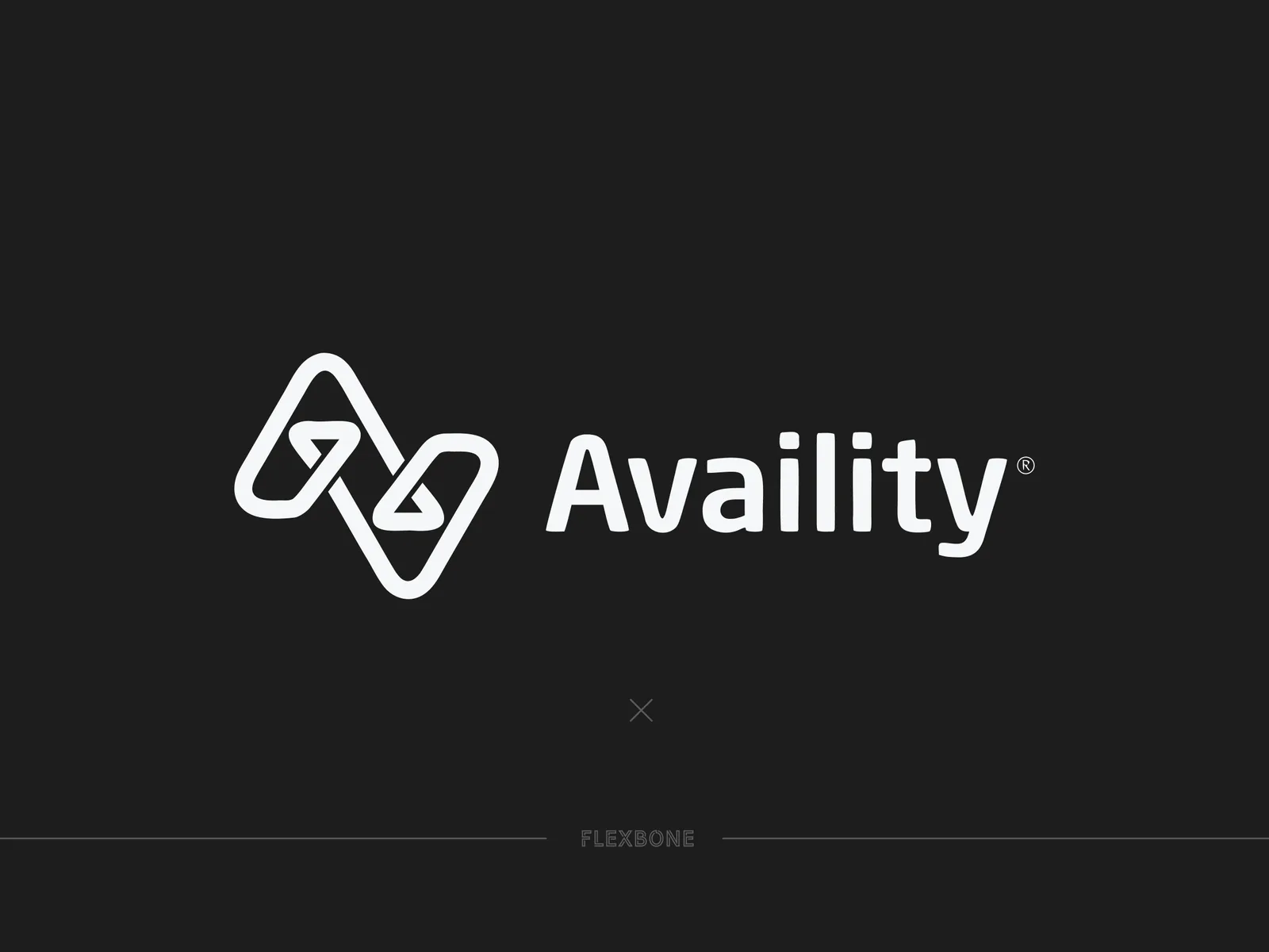 Availity wordmark logo with its interlocking arrow icon