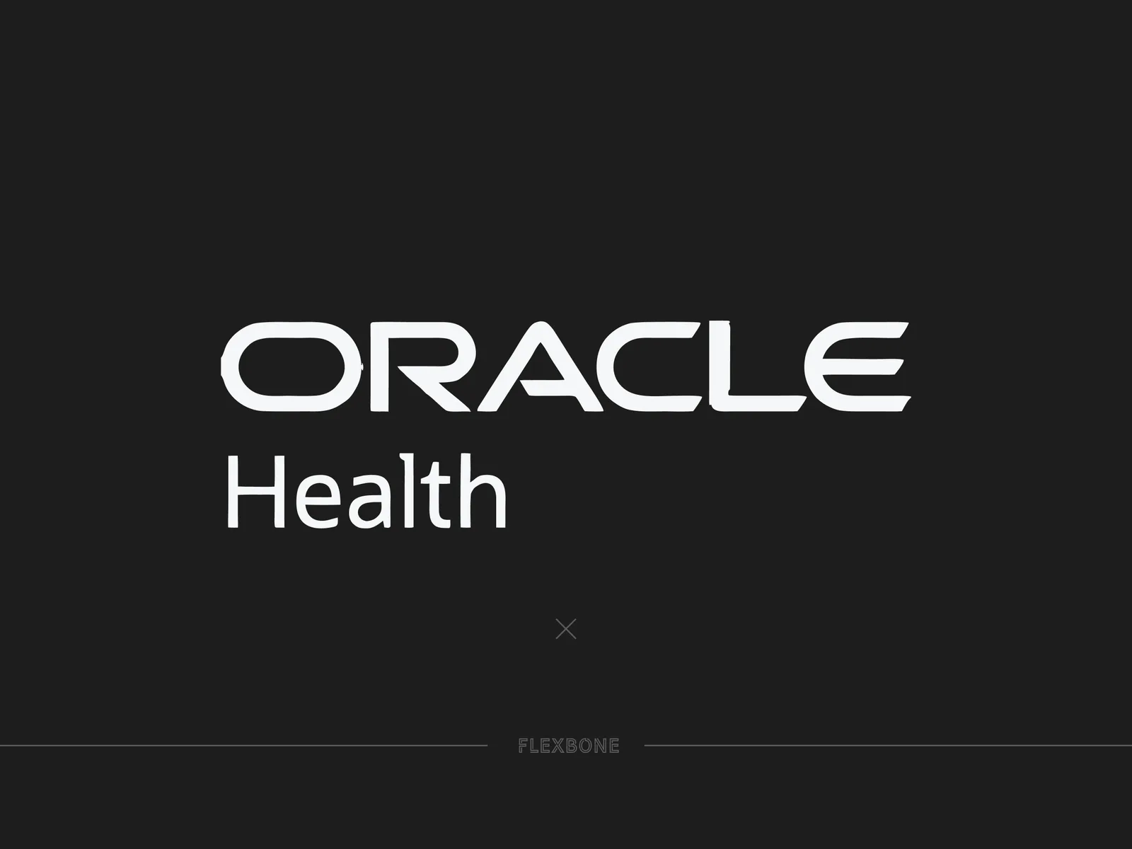 Oracle Health logo stacked above the word Health